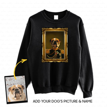 Personalized Dog Gift Idea - Royal Dog's Portrait 22 For Dog Lovers - Standard Crew Neck Sweatshirt